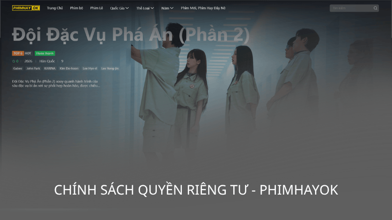 chính sách quyền riêng tư